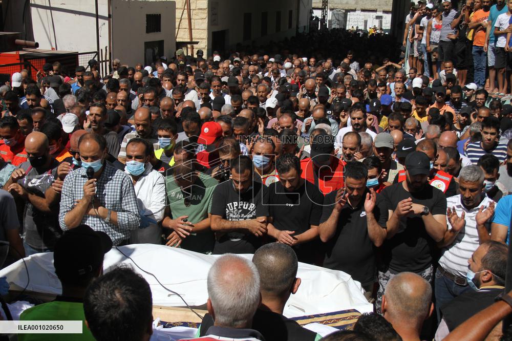 LEBANON-NAHR AL-BARED CAMP-CAPSIZED BOAT-VICTIM-FUNERAL