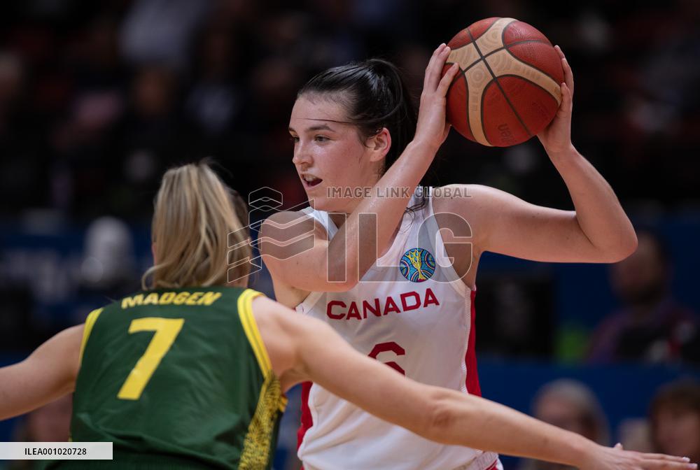 (SP)AUSTRALIA-SYDNEY-BASKETBALL-WOMEN'S WORLD CUP-AUS VS CAN