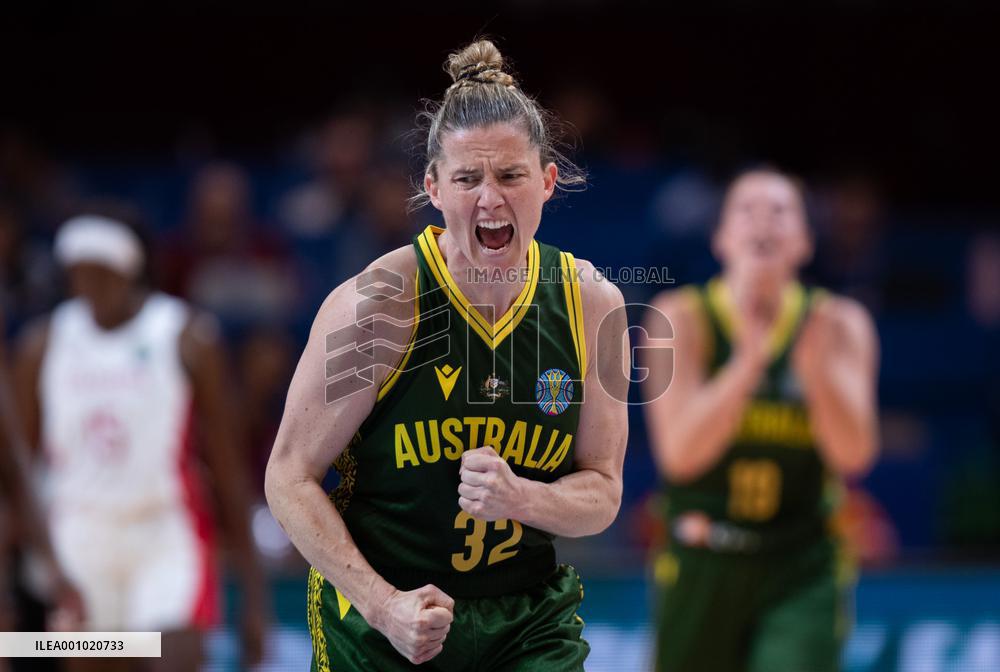 (SP)AUSTRALIA-SYDNEY-BASKETBALL-WOMEN'S WORLD CUP-AUS VS CAN