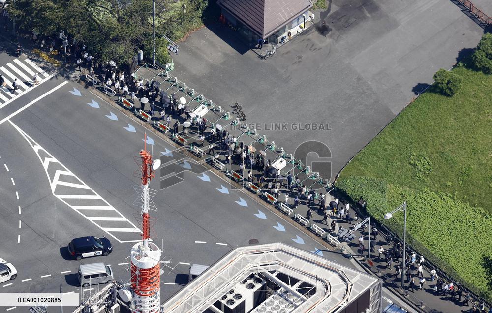 State funeral of ex-Japan PM Abe