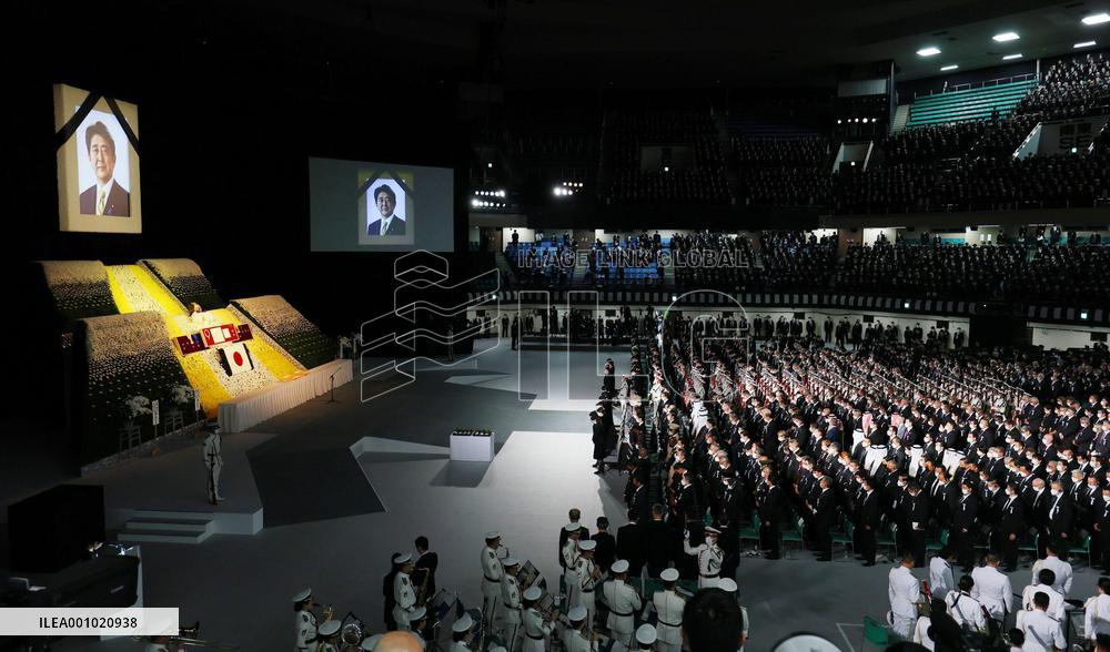 State funeral of ex-Japan PM Abe