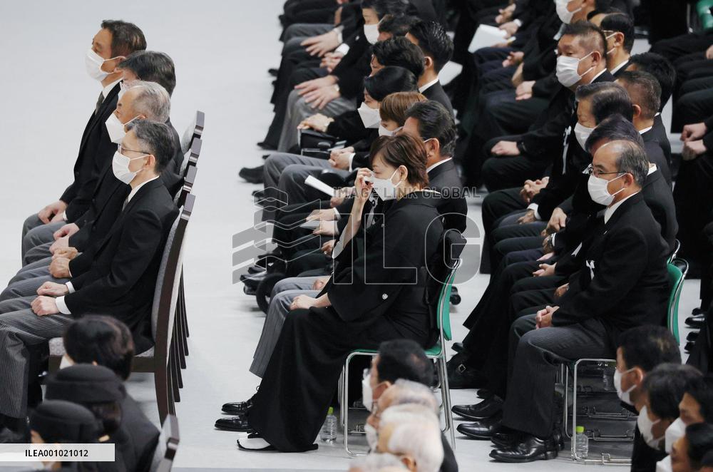 State funeral of ex-Japan PM Abe