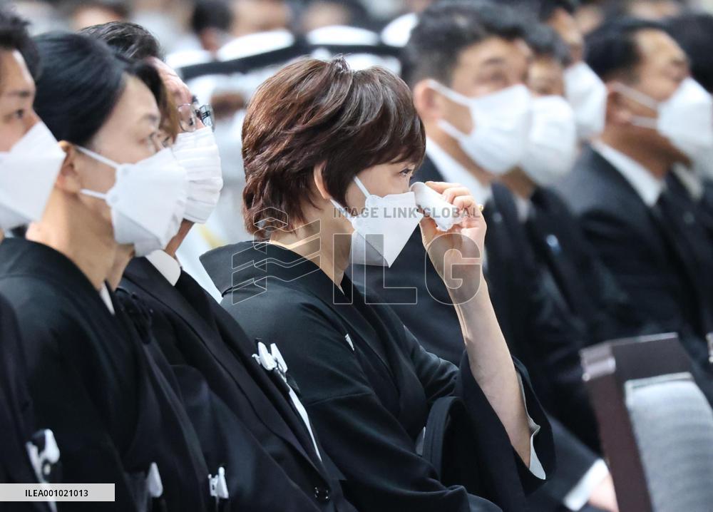 State funeral of ex-Japan PM Abe
