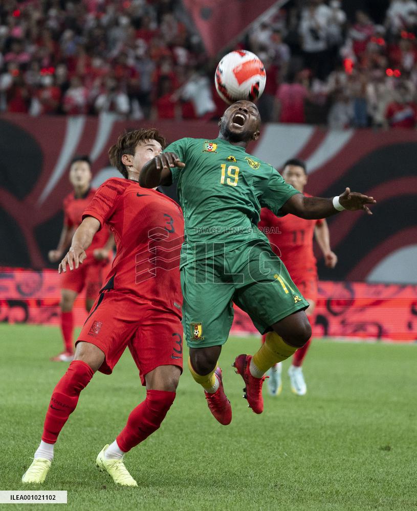(SP)SOUTH KOREA-SEOUL-FOOTBALL-FRIENDLY MATCH-SOUTH KOREA VS CAMEROON