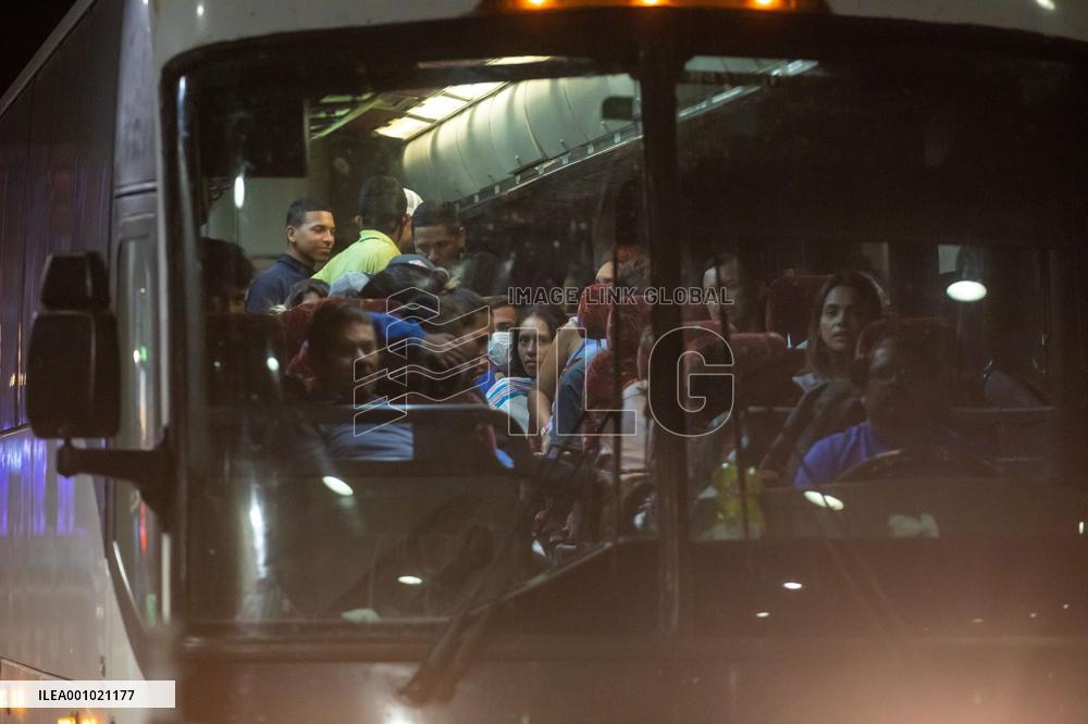 U.S.-NEW YORK-MIGRANT BUSES