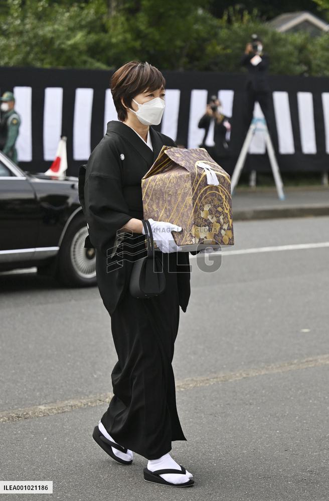 State funeral of ex-Japan PM Abe
