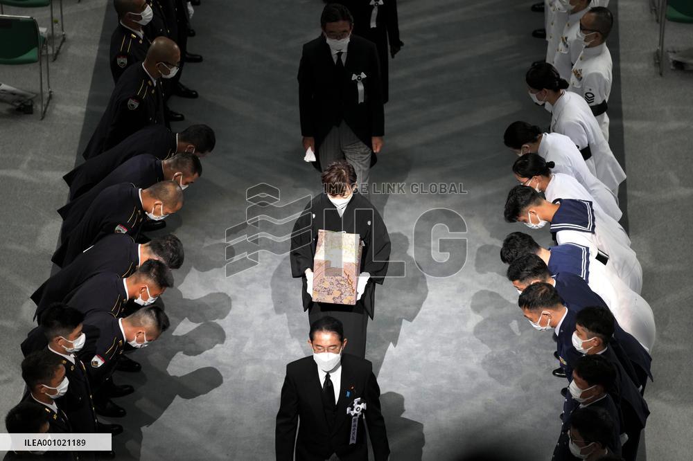State funeral of ex-Japan PM Abe