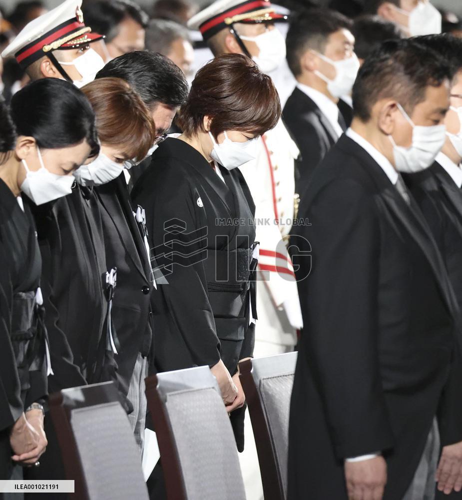 State funeral of ex-Japan PM Abe