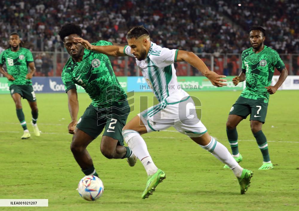 (SP)ALGERIA-ORAN-FOOTBALL-FRIENDLY MATCH-ALGERIA VS NIGERIA