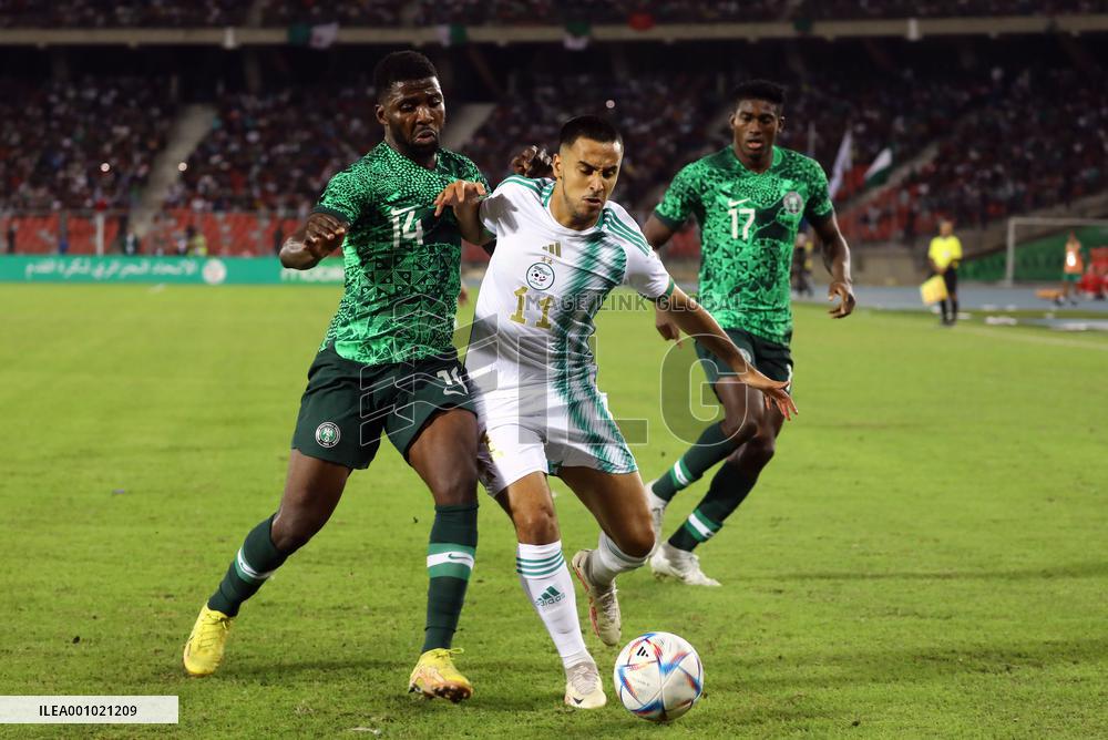 (SP)ALGERIA-ORAN-FOOTBALL-FRIENDLY MATCH-ALGERIA VS NIGERIA