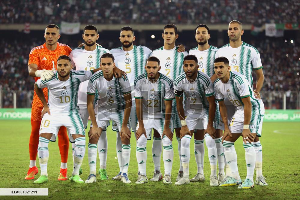 (SP)ALGERIA-ORAN-FOOTBALL-FRIENDLY MATCH-ALGERIA VS NIGERIA