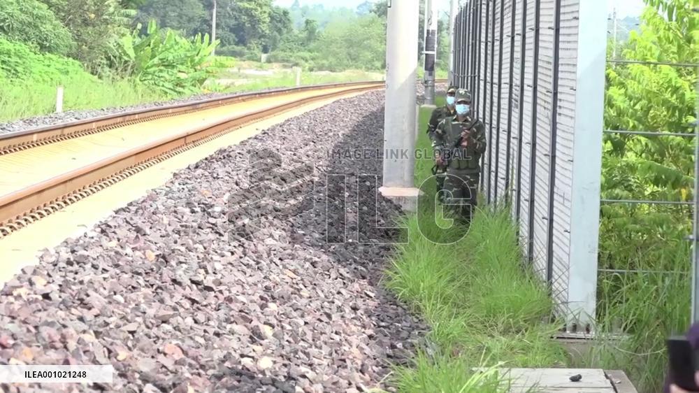 China, Laos launch joint emergency exercise for responding to railway security incidents