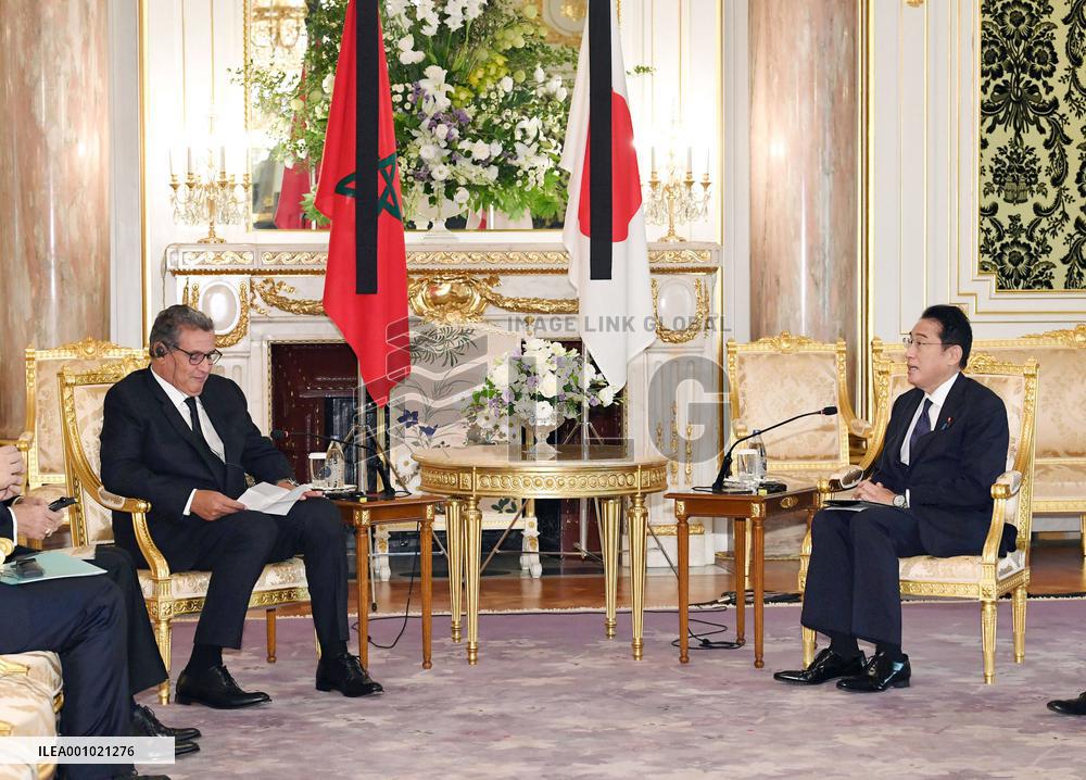 Japan-Morocco Korea talks