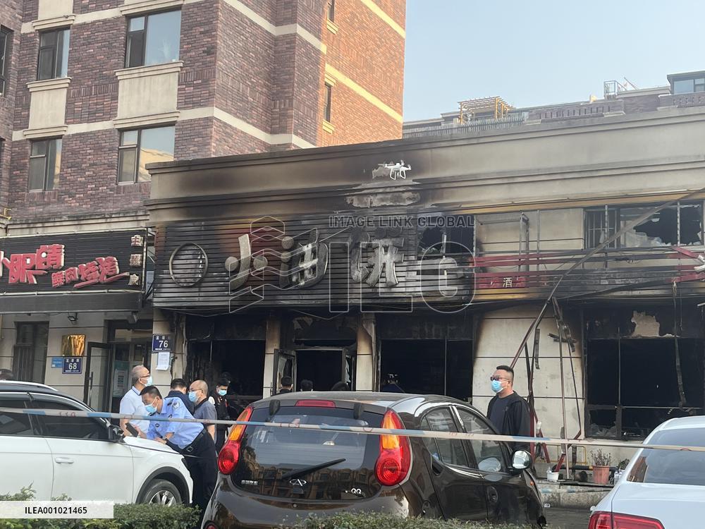 CHINA-JILIN-CHANGCHUN-RESTAURANT-FIRE-ACCIDENT (CN)