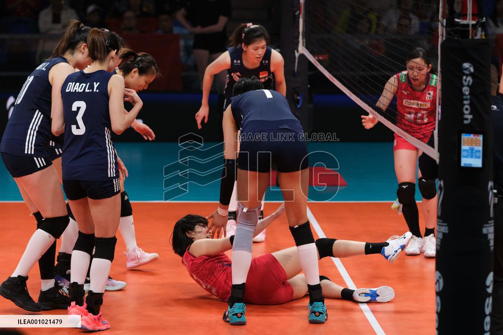 (SP)THE NETHERLANDS-ARNHEM-VOLLEYBALL-WOMEN'S WORLD CHAMPIONSHIP-CHN VS JPN