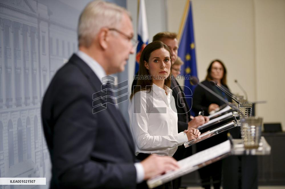 Finnish Government press conferance on Foreign and Security Policy issues