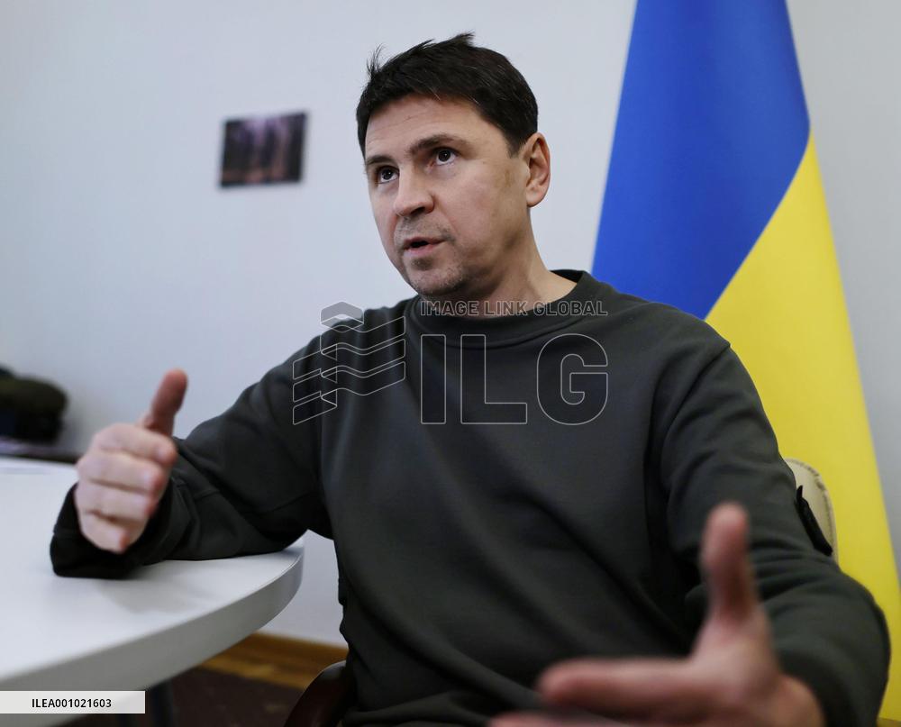 Mykhailo Podolyak, adviser to Ukrainian Pres. Zelenskyy