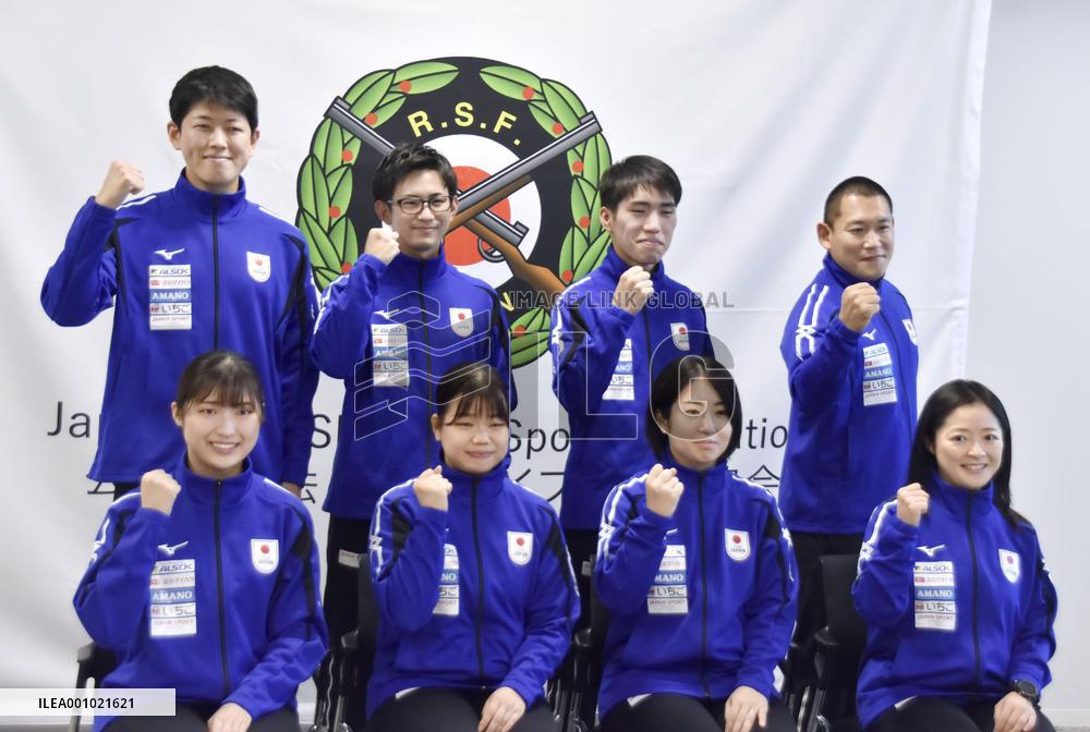 Japan shooting team