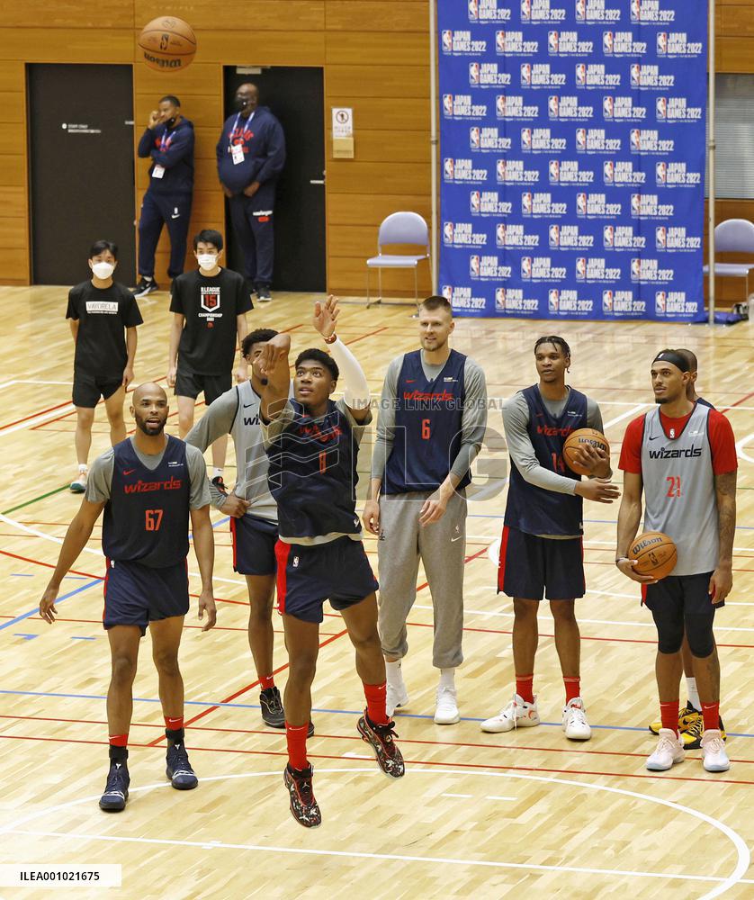 Basketball: Warriors vs. Wizards in Japan