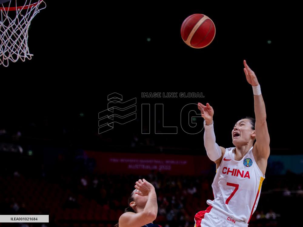 (SP)AUSTRALIA-SYDNEY-BASKETBALL-WOMEN'S WORLD CUP-CHN VS FRA