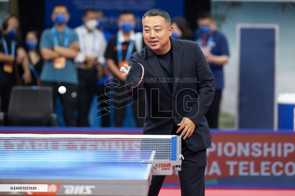 (SP)CHINA-CHENGDU-TABLE TENNIS-ITTF WORLD TEAM CHAMPIONSHIPS FINALS-KICK-OFF CEREMONY