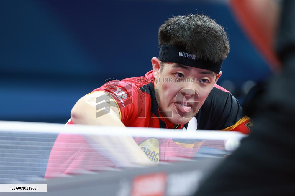 (SP)CHINA-CHENGDU-TABLE TENNIS-ITTF WORLD TEAM CHAMPIONSHIPS FINALS-MEN'S TEAMS-GROUP 2-GER VS KAZ