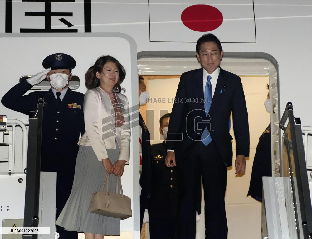 Japan PM Kishida in N.Y.
