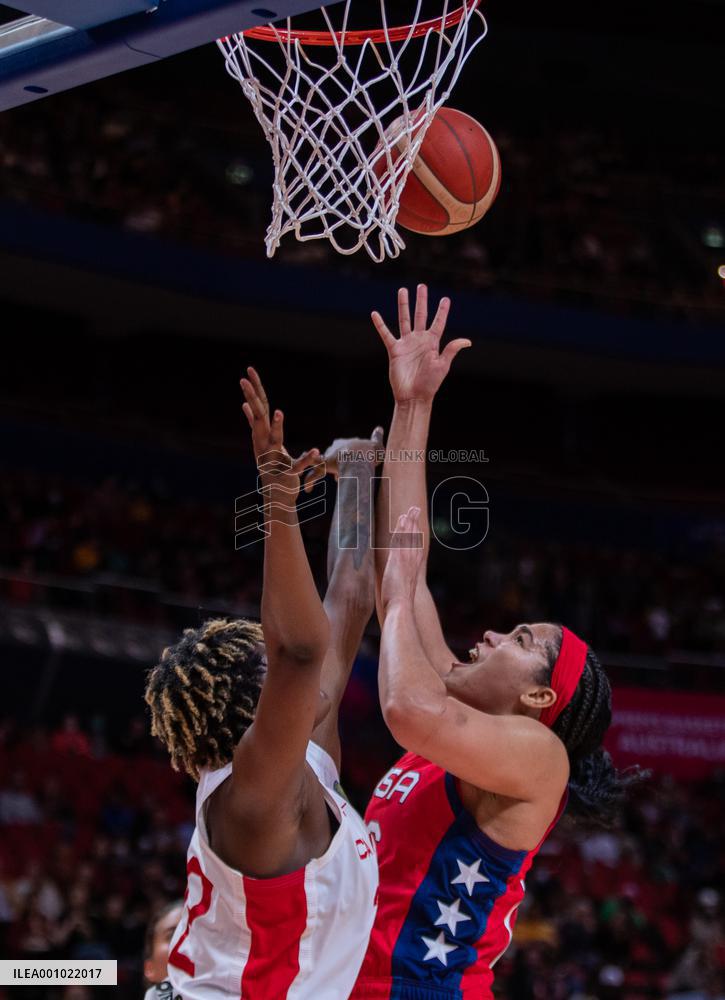 (SP)AUSTRALIA-SYDNEY-BASKETBALL-WOMEN'S WORLD CUP-SEMIFINAL-USA VS CAN