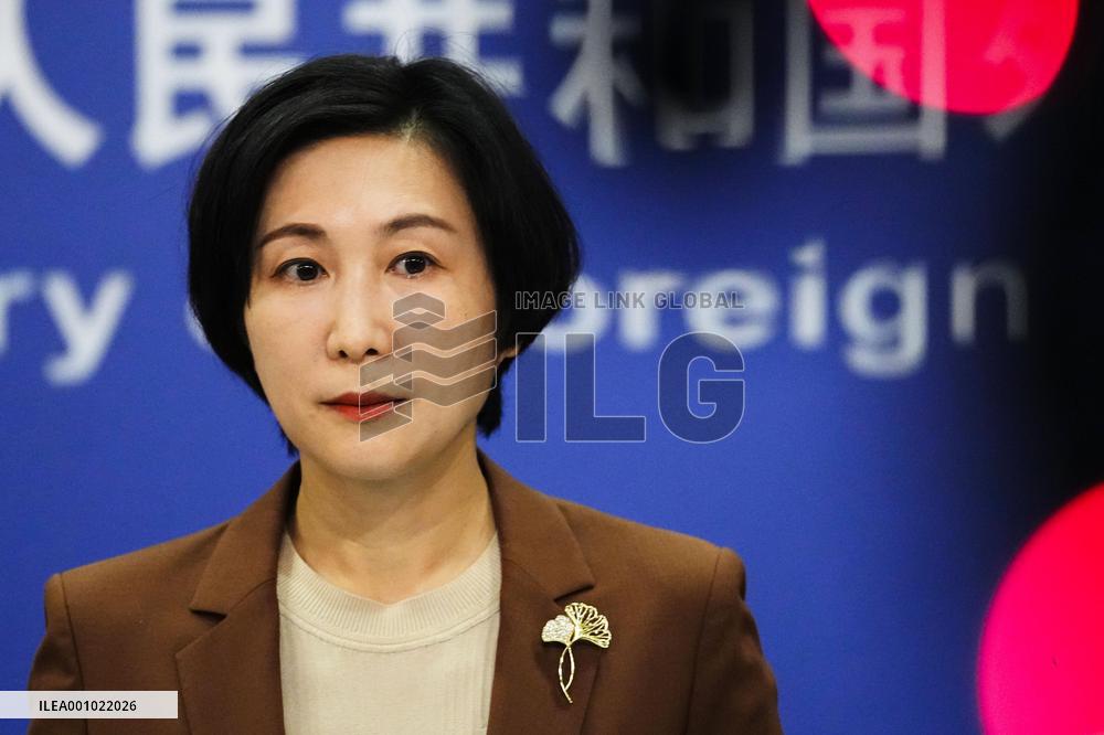 Chinese Foreign Ministry spokeswoman