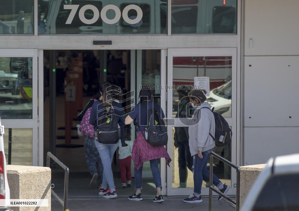 U.S.-TEXAS-SAN ANTONIO-MIGRANTS