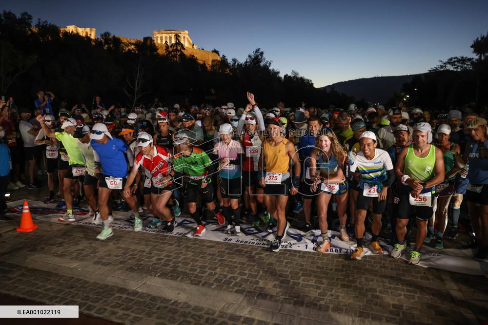 (SP)GREECE-ATHENS-SPARTATHLON ULTRAMARATHON