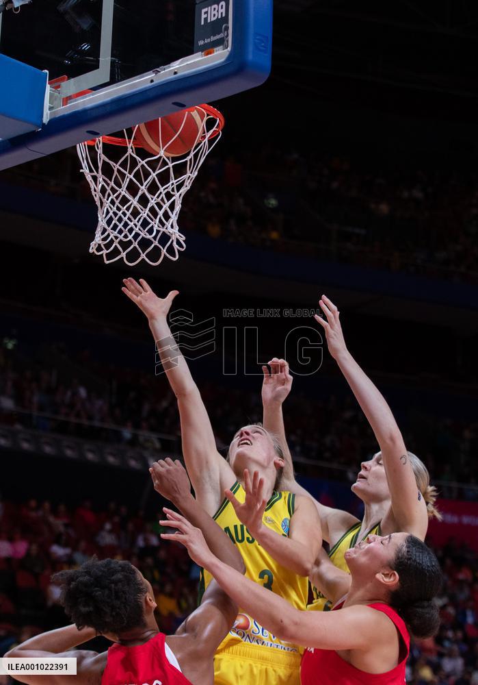 (SP)AUSTRALIA-SYDNEY-BASKETBALL-WOMEN'S WORLD CUP-AUS VS CAN