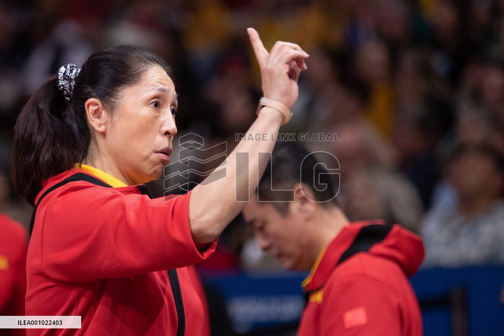 (SP)AUSTRALIA-SYDNEY-BASKETBALL-WOMEN'S WORLD CUP-CHN VS USA