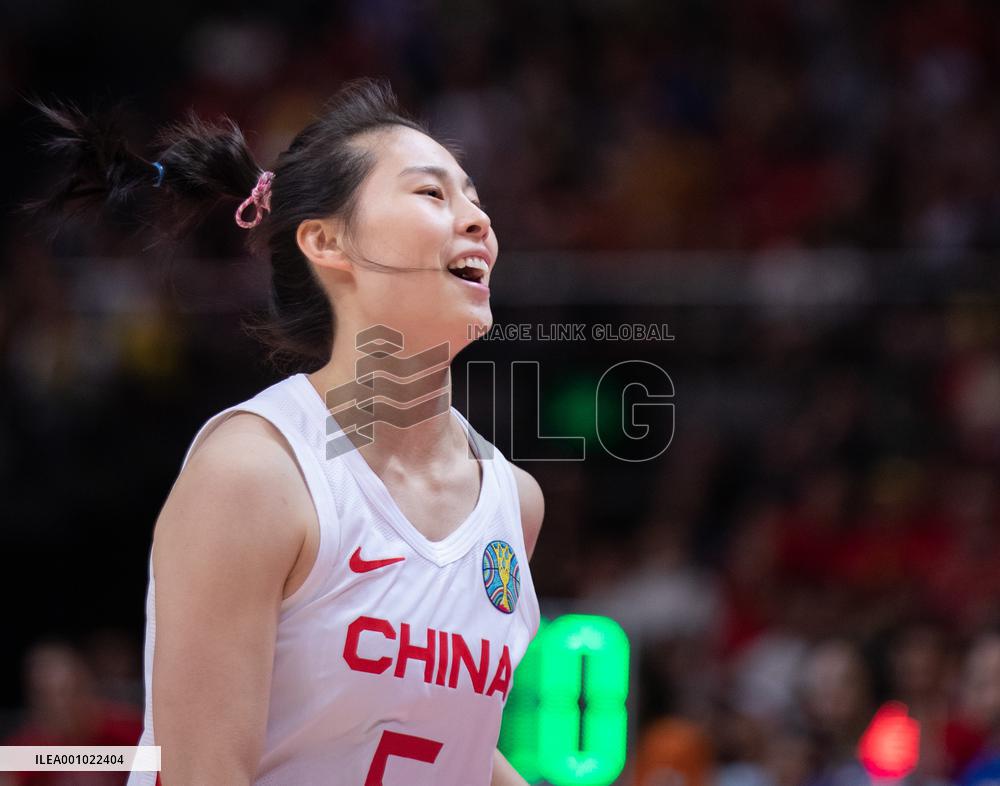 (SP)AUSTRALIA-SYDNEY-BASKETBALL-WOMEN'S WORLD CUP-CHN VS USA