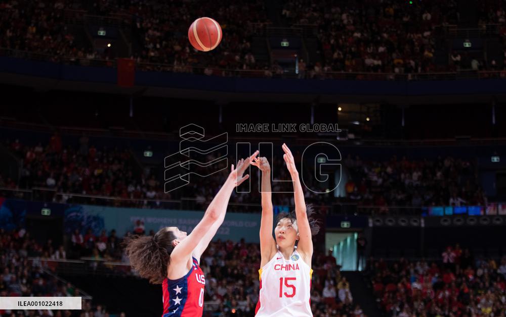 (SP)AUSTRALIA-SYDNEY-BASKETBALL-WOMEN'S WORLD CUP-CHN VS USA