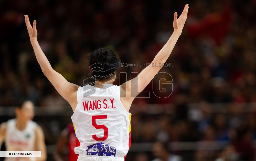 (SP)AUSTRALIA-SYDNEY-BASKETBALL-WOMEN'S WORLD CUP-CHN VS USA