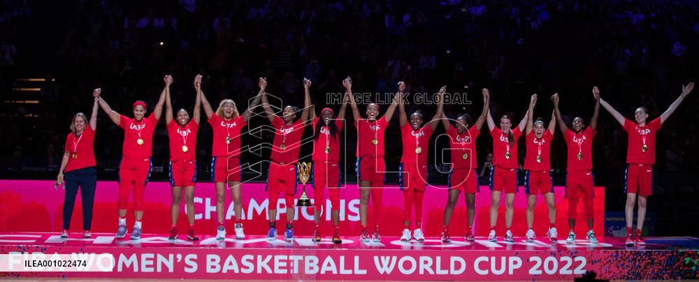 (SP)AUSTRALIA-SYDNEY-BASKETBALL-WOMEN'S WORLD CUP-CHN VS USA