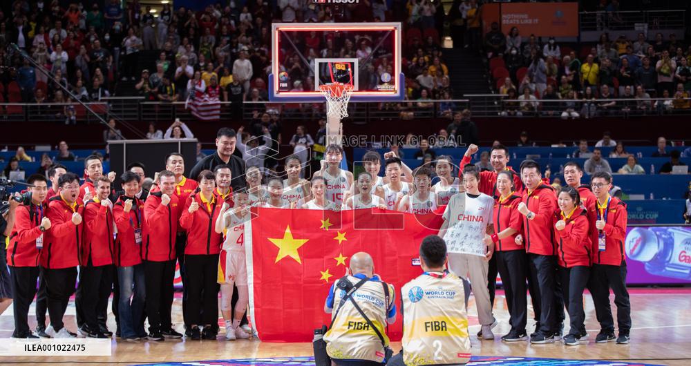 (SP)AUSTRALIA-SYDNEY-BASKETBALL-WOMEN'S WORLD CUP-CHN VS USA