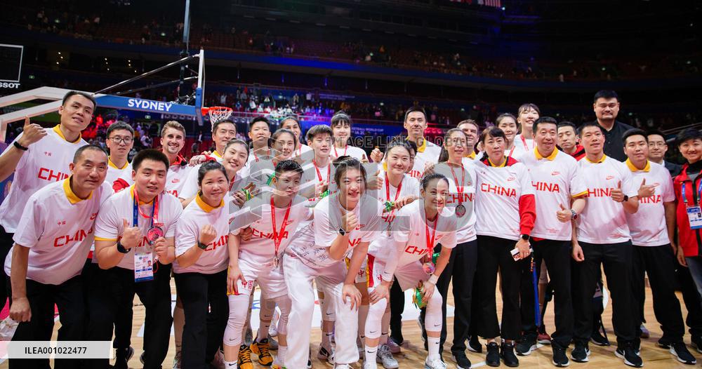 (SP)AUSTRALIA-SYDNEY-BASKETBALL-WOMEN'S WORLD CUP-CHN VS USA