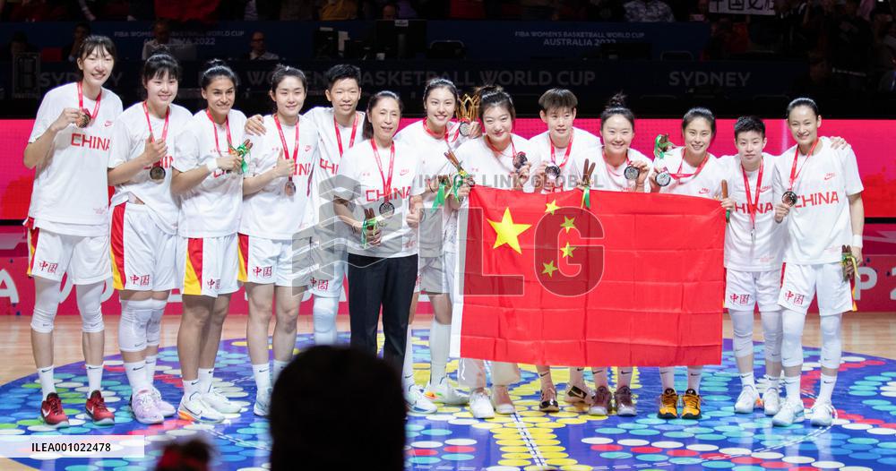 (SP)AUSTRALIA-SYDNEY-BASKETBALL-WOMEN'S WORLD CUP-CHN VS USA