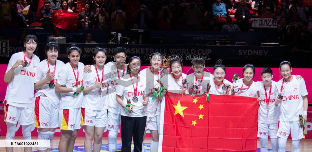 (SP)AUSTRALIA-SYDNEY-BASKETBALL-WOMEN'S WORLD CUP-CHN VS USA