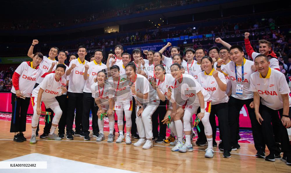 (SP)AUSTRALIA-SYDNEY-BASKETBALL-WOMEN'S WORLD CUP-CHN VS USA