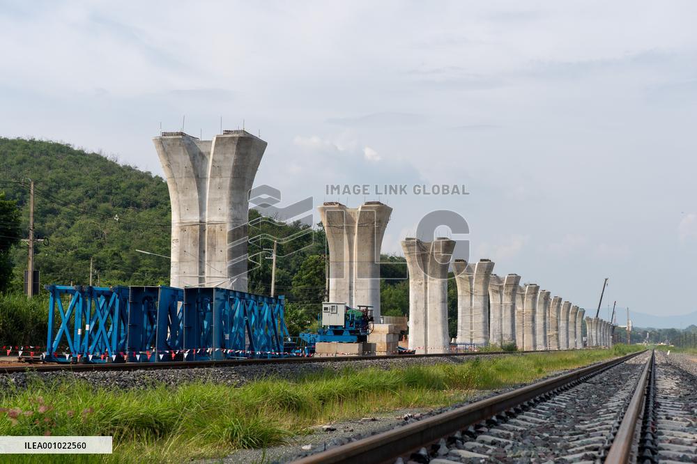 THAILAND-NAKHON RATCHASIMA-CHINA-THAILAND-RAILWAY-CONSTRUCTION