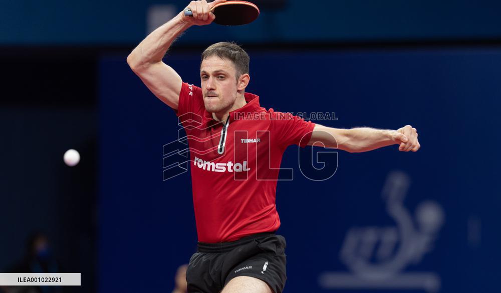 (SP)CHINA-CHENGDU-TABLE TENNIS-ITTF WORLD TEAM CHAMPIONSHIPS FINALS-MEN'S TEAMS-JPN VS ROU (CN)
