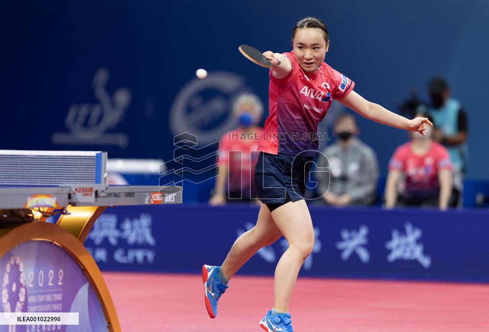 (SP)CHINA-CHENGDU-TABLE TENNIS-ITTF WORLD TEAM CHAMPIONSHIPS FINALS-WOMEN'S TEAMS-JPN VS POL (CN)