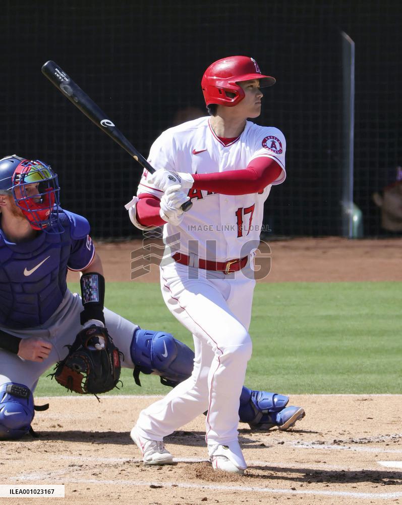 Baseball: Rangers vs. Angels