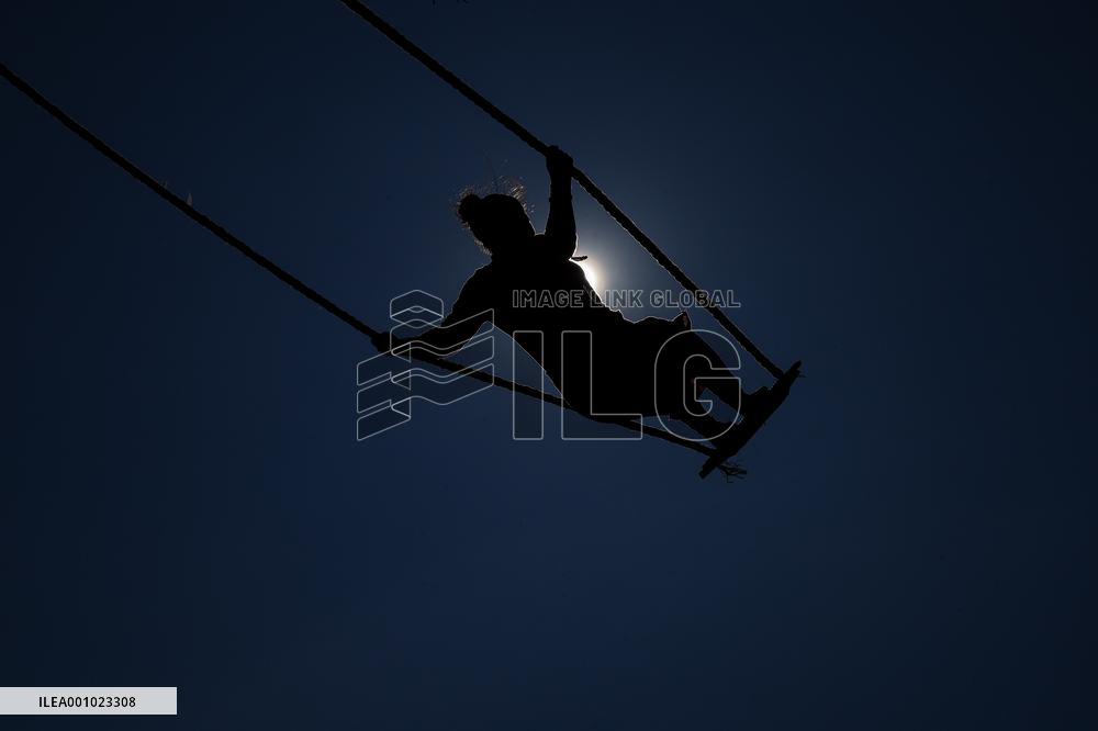 Nepal: Dashain festival and swing