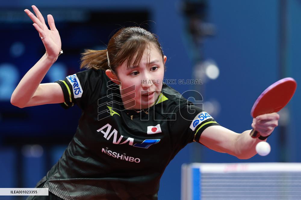 (SP)CHINA-CHENGDU-TABLE TENNIS-ITTF WORLD TEAM CHAMPIONSHIPS FINALS-WOMEN'S TEAMS(CN)