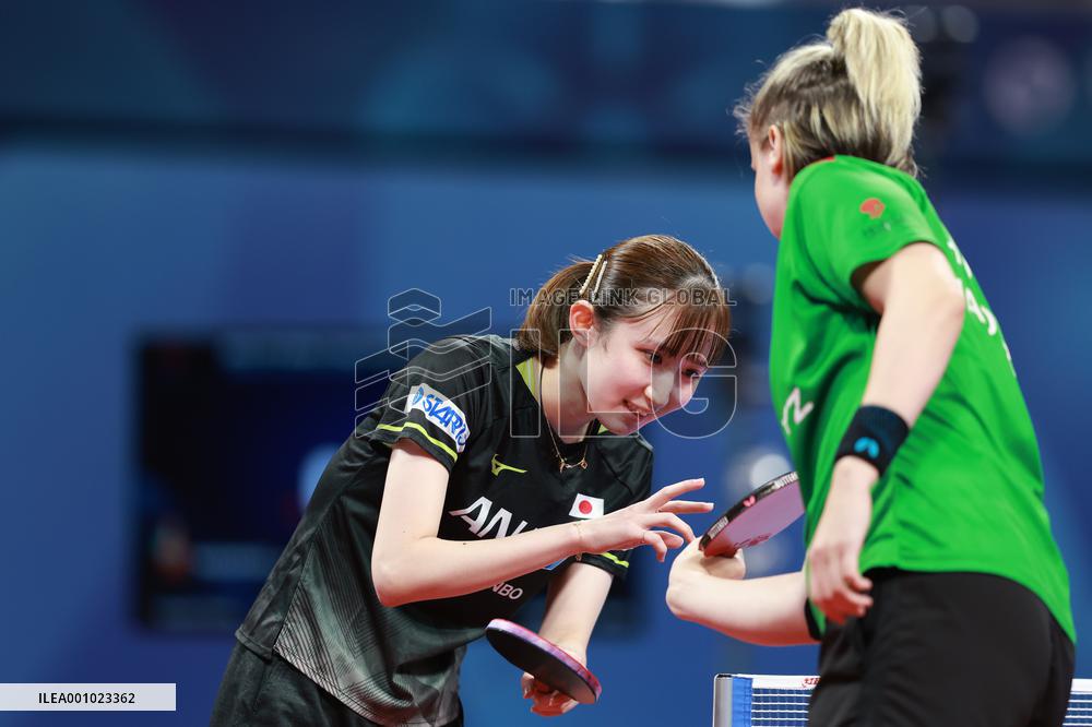 (SP)CHINA-CHENGDU-TABLE TENNIS-ITTF WORLD TEAM CHAMPIONSHIPS FINALS-WOMEN'S TEAMS(CN)