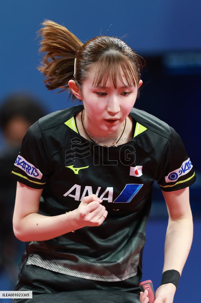 (SP)CHINA-CHENGDU-TABLE TENNIS-ITTF WORLD TEAM CHAMPIONSHIPS FINALS-WOMEN'S TEAMS(CN)